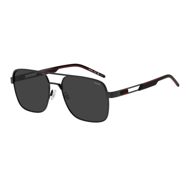 Lunettes de soleil HUGO HG 1384/S Matte Black / verres Grey (003-IR)