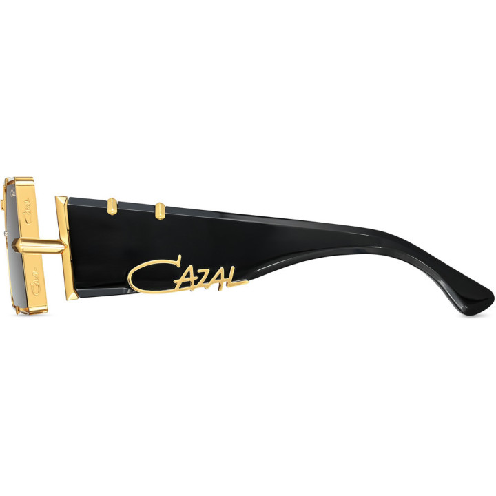 Cazal 004 001 noir-or - vue de profil