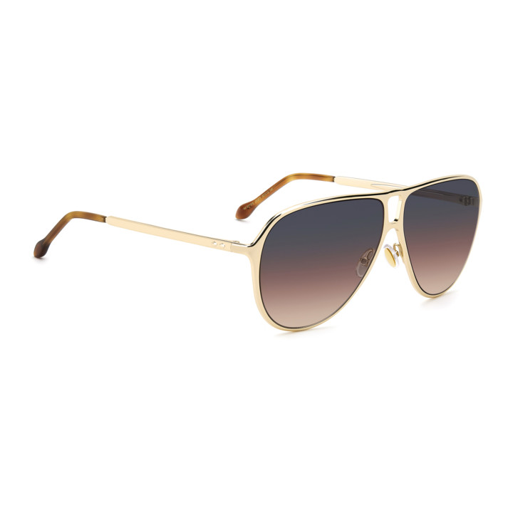 Lunettes de soleil Isabel Marant IM 0219/S Gold / verres Grey Fuchsia (J5G-FF)