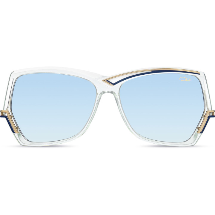 Cazal 178/3 180 cristal-blanc laiteux - vue de face