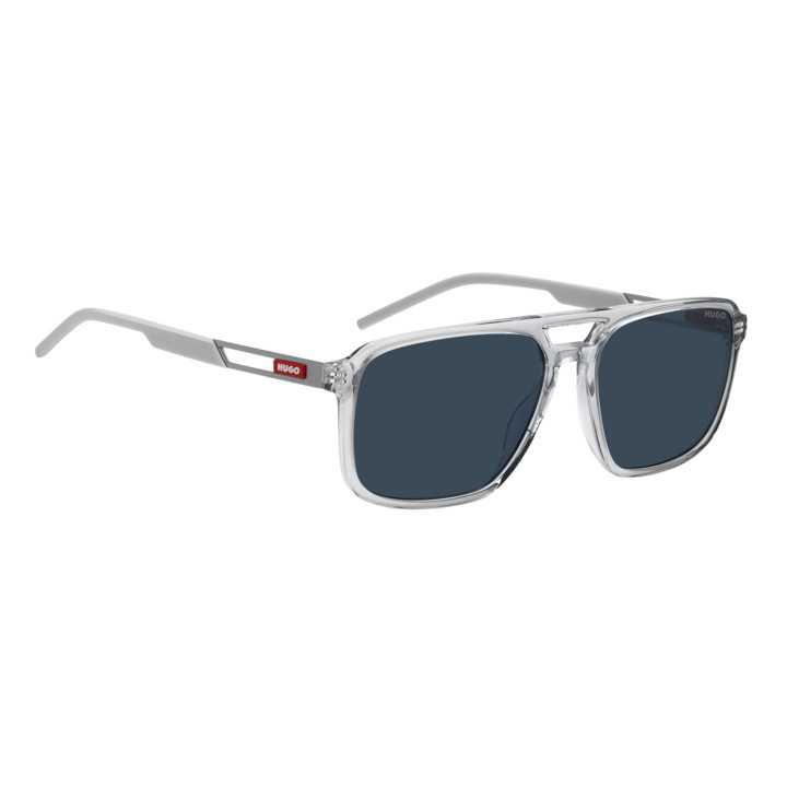 Lunettes de soleil HUGO HG 1383/S Grey / verres Blue (KB7-KU)