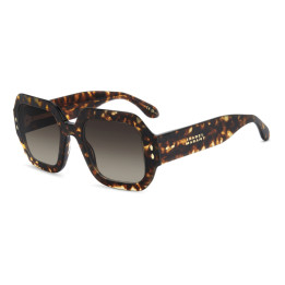 Lunettes de soleil Isabel Marant IM 0224/S Havana / verres Brown Shaded (086-HA)