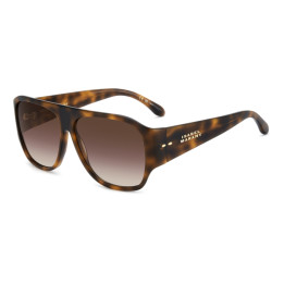 Lunettes de soleil Isabel Marant IM 0239/S Havana / verres Brown Pink Shaded (086-M2)