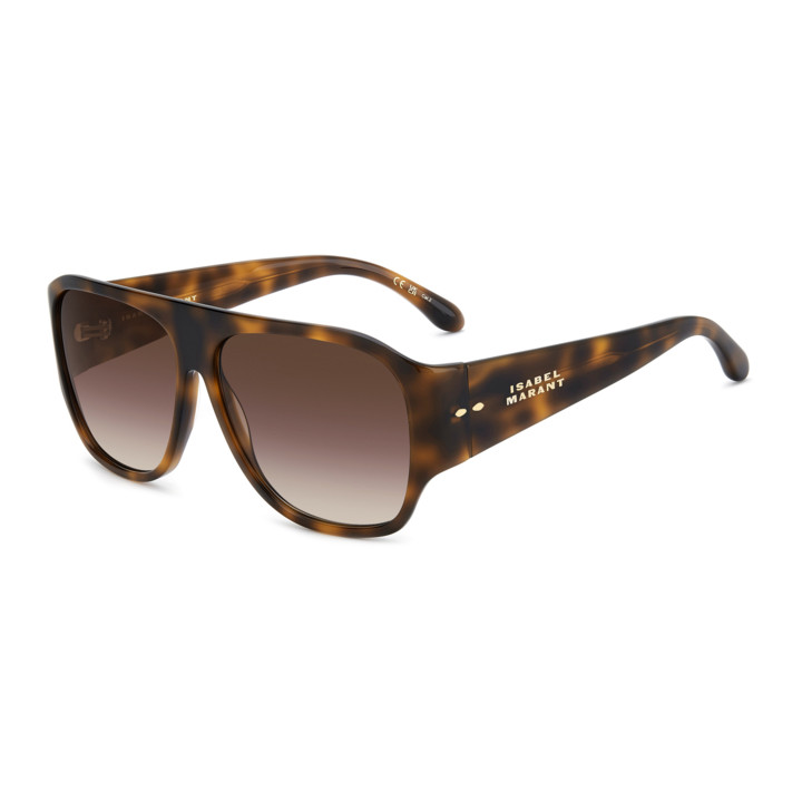 Lunettes de soleil Isabel Marant IM 0239/S Havana / verres Brown Pink Shaded (086-M2)