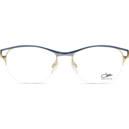 Cazal 1297 001 bleu glacé-or - vue de face