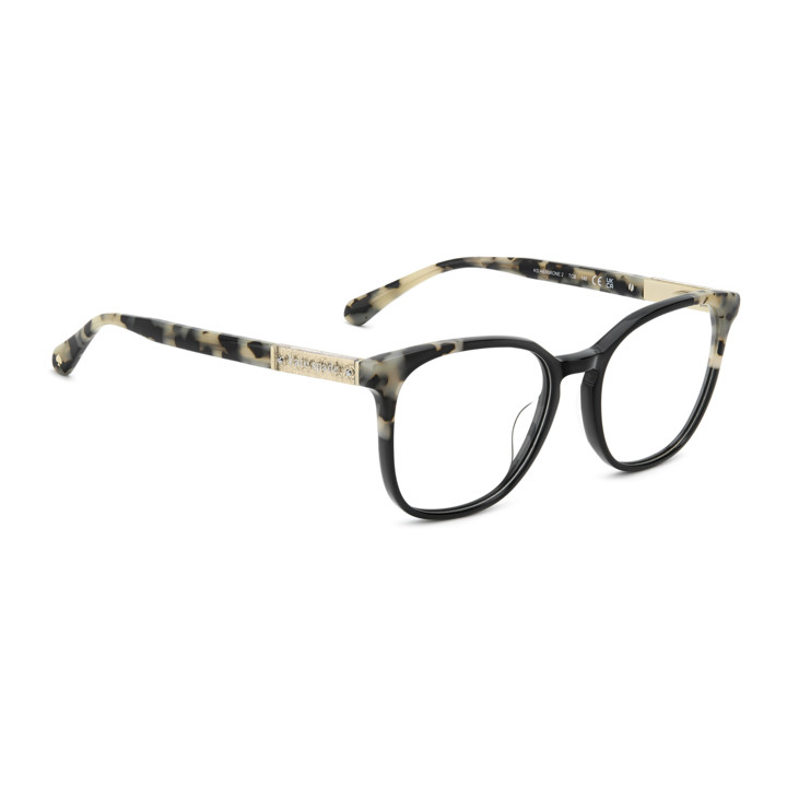 Lunettes de vue Kate Spade KS HERMIONE 2 Black White Havana (TCB)