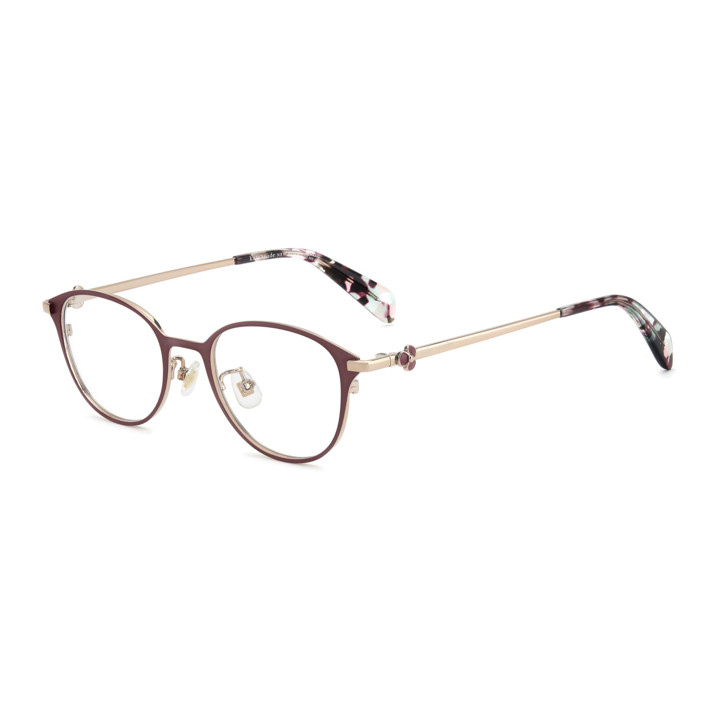 Lunettes de vue Kate Spade KS KIYANA 2/FJ Burgundy Gold (6K3)
