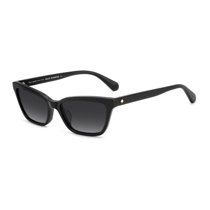Lunettes de soleil Kate Spade KS AISHA 2/S Black / verres Dark Grey Shaded (807-9O)
