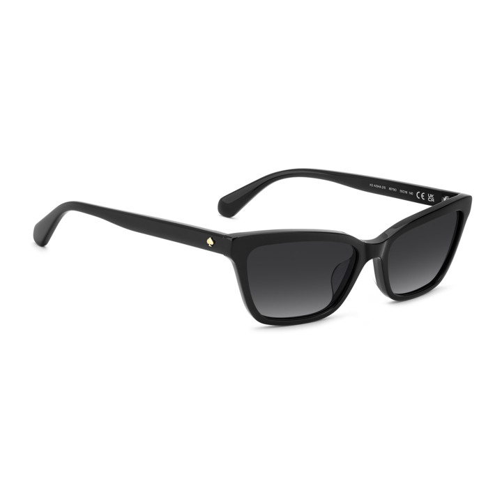 Lunettes de soleil Kate Spade KS AISHA 2/S Black / verres Dark Grey Shaded (807-9O)