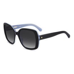 Lunettes de soleil Kate Spade KS WENONA 2/G/S Black Blue / verres Dark Grey Shaded (D51-9O)