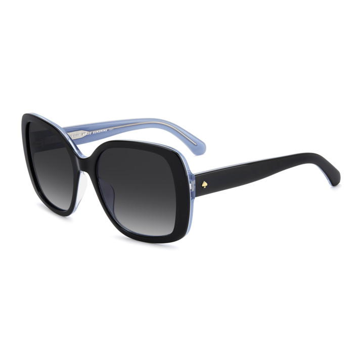 Lunettes de soleil Kate Spade KS WENONA 2/G/S Black Blue / verres Dark Grey Shaded (D51-9O)