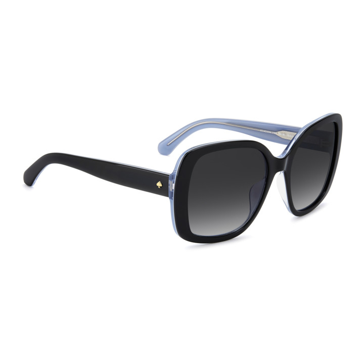 Lunettes de soleil Kate Spade KS WENONA 2/G/S Black Blue / verres Dark Grey Shaded (D51-9O)