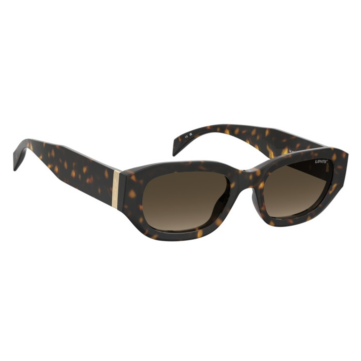 Lunettes de soleil Levi's LV 1096/S Havana / verres Brown Shaded (086-HA)