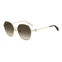 Lunettes de soleil Kate Spade KS VANDRA 2/F/S Gold Havana Pink / verres Brown Shaded (P80-HA)