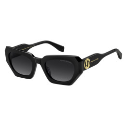Lunettes de soleil Marc Jacobs MARC 851/S Black / verres Dark Grey Shaded (807-9O)