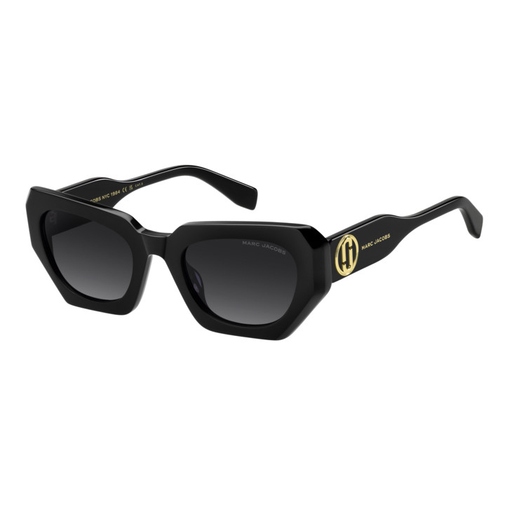 Lunettes de soleil Marc Jacobs MARC 851/S Black / verres Dark Grey Shaded (807-9O)