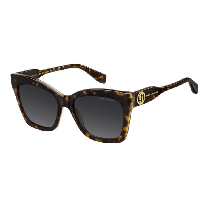 Lunettes de soleil Marc Jacobs MARC 853/S Havana Beige / verres Dark Grey Shaded (XLT-9O)