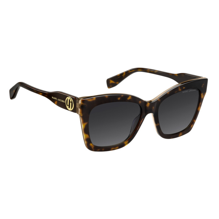 Lunettes de soleil Marc Jacobs MARC 853/S Havana Beige / verres Dark Grey Shaded (XLT-9O)