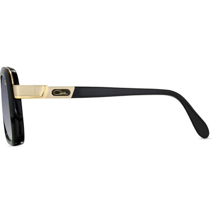 Cazal 616/3 001 noir-or - vue de profil