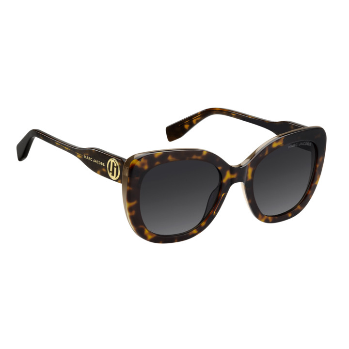 Lunettes de soleil Marc Jacobs MARC 852/S Havana Beige / verres Dark Grey Shaded (XLT-9O)