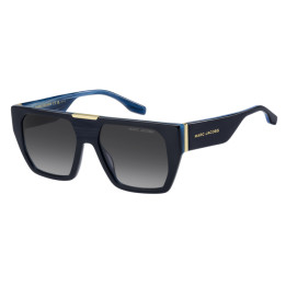 Lunettes de soleil Marc Jacobs MARC 877/S Blue / verres Dark Grey Shaded (PJP-9O)
