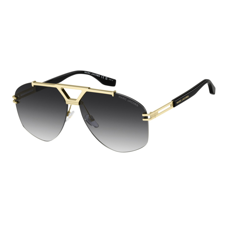 Lunettes de soleil Marc Jacobs MARC 873/S Gold / verres Dark Grey Shaded (J5G-9O)