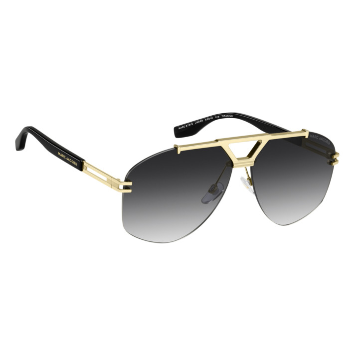 Lunettes de soleil Marc Jacobs MARC 873/S Gold / verres Dark Grey Shaded (J5G-9O)