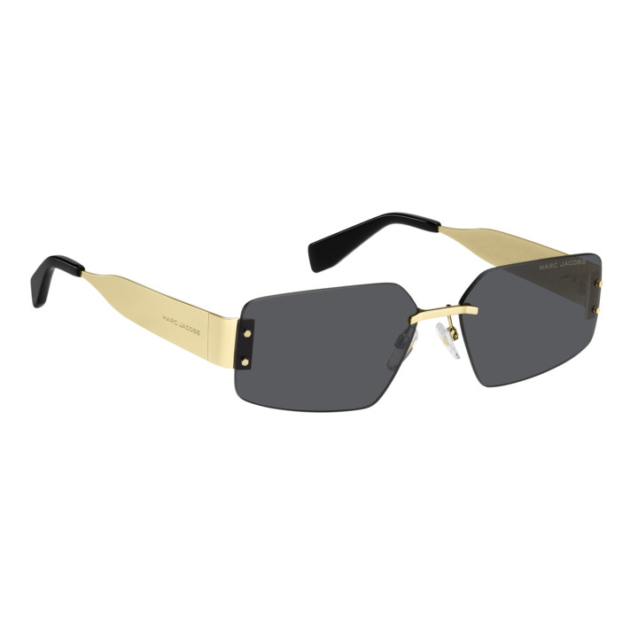 Lunettes de soleil Marc Jacobs MARC 875/N/S Gold Black 2 / verres Grey (RHL-IR)