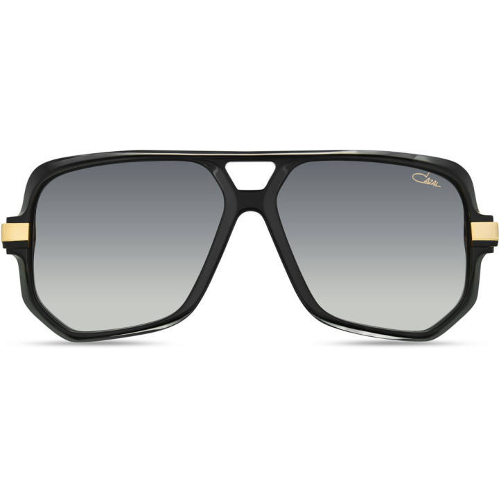 Cazal 627/3 002 noir-or - vue de face