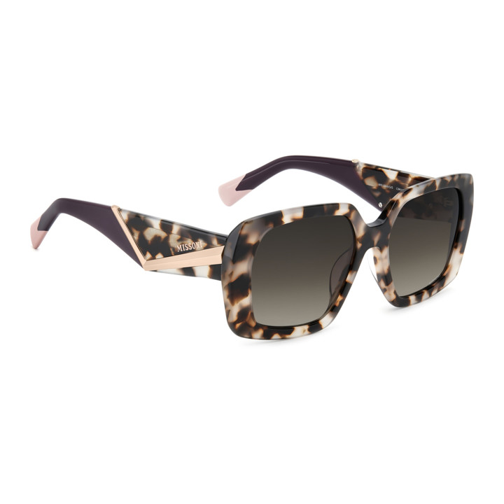 Lunettes de soleil Missoni MIS 0246/G/S Havana White / verres Brown Shaded (C9K-HA)