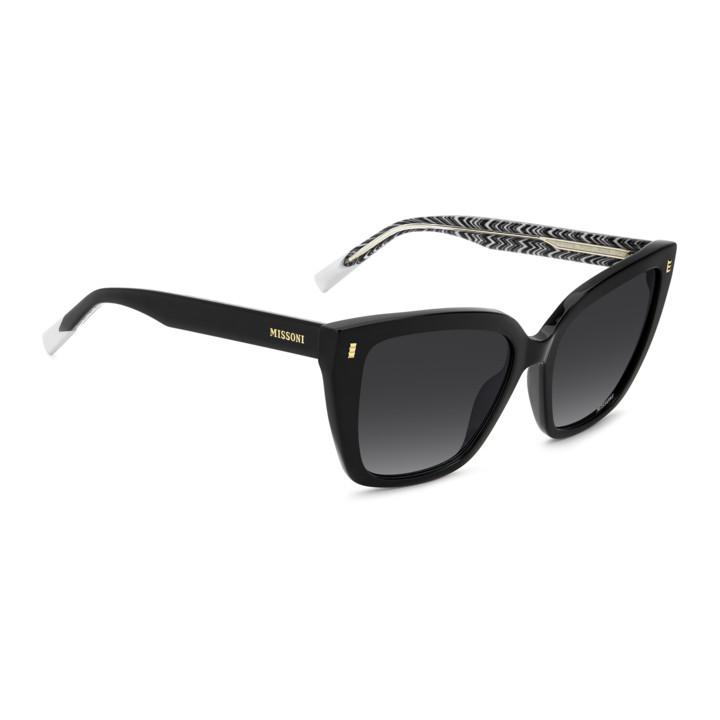 Lunettes de soleil Missoni MIS 0257/S Black / verres Dark Grey Shaded (807-9O)