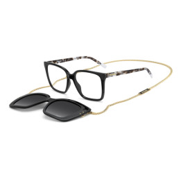 Lunettes de vue avec clip solaire Missoni MIS 0251/C Black / verres Grey Shaded Polarized (807-WJ)