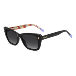 Lunettes de soleil Missoni MIS 0256/S Black / verres Dark Grey Shaded (807-9O)