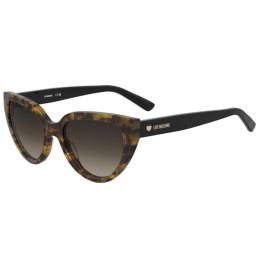 Lunettes de soleil Moschino Love MOL095/S Havana / verres Brown Shaded (086-HA)