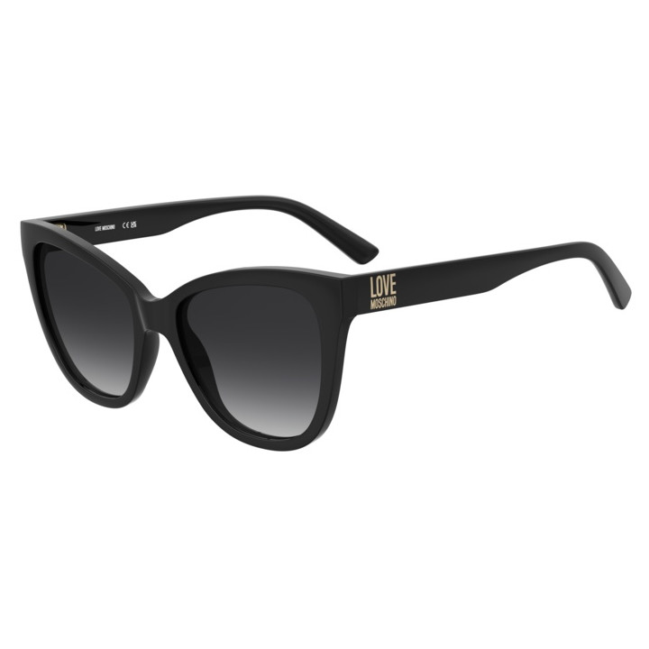 Lunettes de soleil Moschino Love MOL097/S Black / verres Dark Grey Shaded (807-9O)
