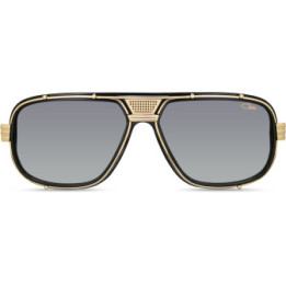 Cazal 665 001 noir-or - vue de face