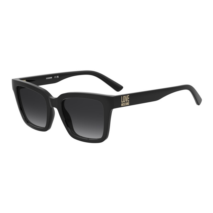 Lunettes de soleil Moschino Love MOL091/S Black / verres Dark Grey Shaded (807-9O)