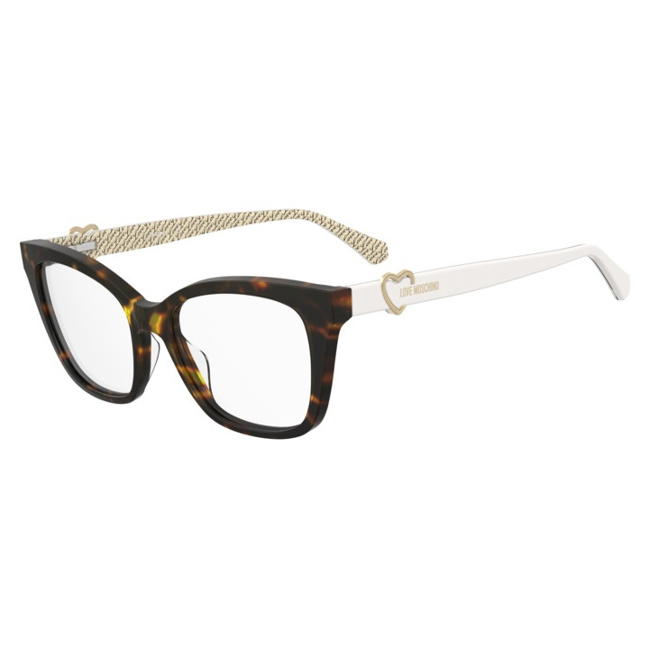Lunettes de vue Moschino Love MOL621 Havana Pattern White (9VO)