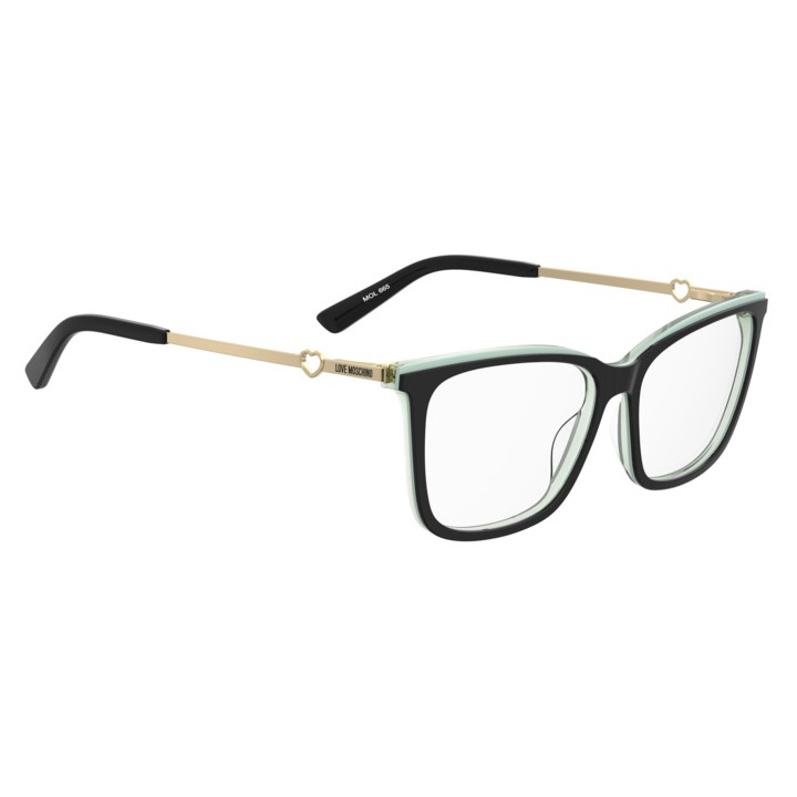 Lunettes de vue Moschino Love MOL665 Black Multicolor (SDK)