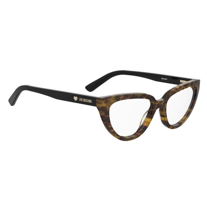 Lunettes de vue Moschino Love MOL667 Havana (086)