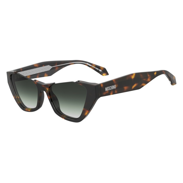 Lunettes de soleil Moschino MOS197/S Havana / verres Green Shaded (086-9K)