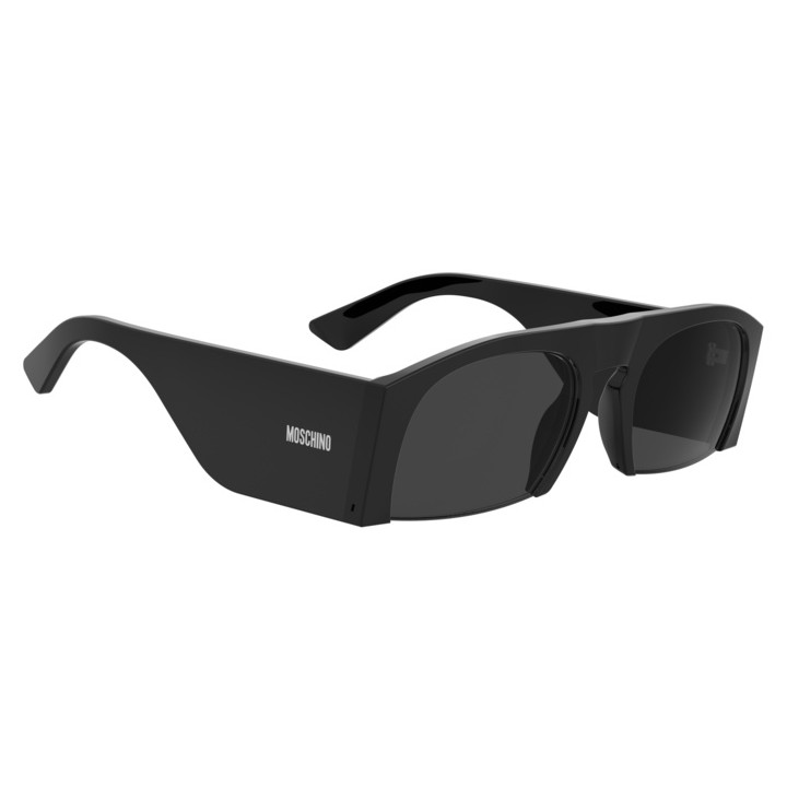 Lunettes de soleil Moschino MOS203/S Black / verres Grey (807-IR)