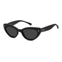 Lunettes de soleil Polaroid Kids PLD 8068/S Black / verres Grey Polarized (807-M9)