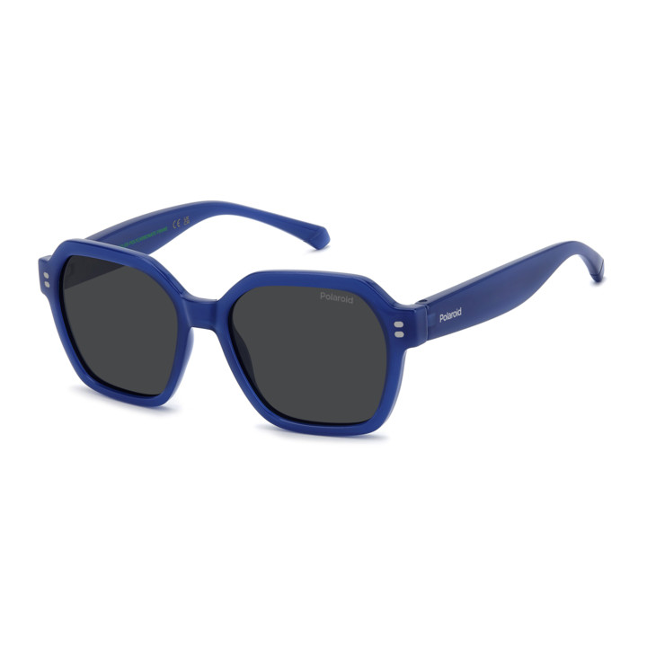 Lunettes de soleil Polaroid Kids PLD 8069/S Blue / verres Grey Polarized (PJP-M9)