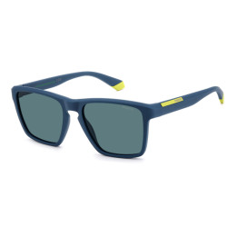 Lunettes de soleil Polaroid PLD 2167/S Matte Blue Yellow / verres Blue Polarized (2FN-C3)
