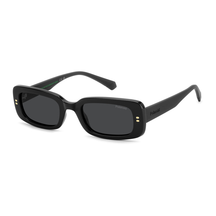 Lunettes de soleil Polaroid Kids PLD 8071/S Black / verres Grey Polarized (807-M9)