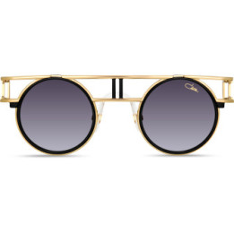 Cazal 668/3 001 noir-or - vue de face