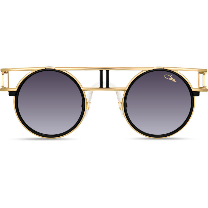 Cazal 668/3 001 noir-or - vue de face