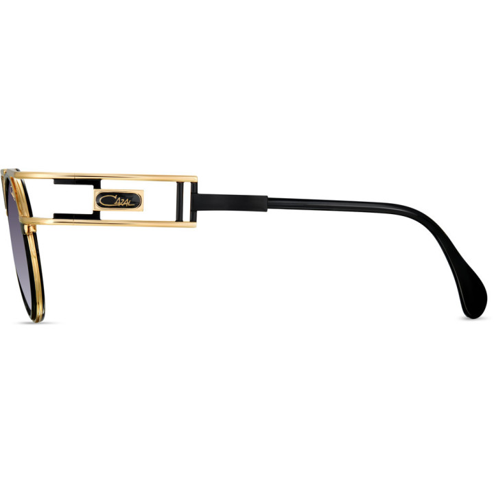 Cazal 668/3 001 noir-or - vue de profil