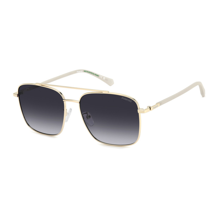 Lunettes de soleil Polaroid PLD 4192/G/S/X Gold Grey / verres Grey Shaded Polarized (2F7-WJ)